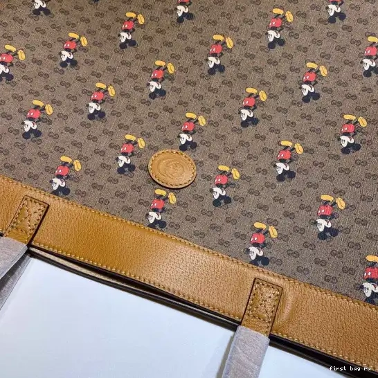 First bag ru Disney Bag x Gucci GG Tote 0508